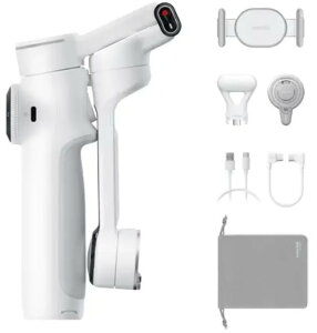 Arashi Vision Flow 2 Pro �N���G�C�^�[�L�b�g AI�ǐՃW���o�� 360�x�����p���g���b�L���O 3�� �z���C�g CINSABQB-FLOW205