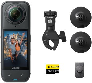 Arashi Vision X5 ���[�^�[�T�C�N���o���h�� 360�x�A�N�V�����J���� 8K�B�e �g���v��AI�`�b�v 15m�h�� CINSAAHA-X502