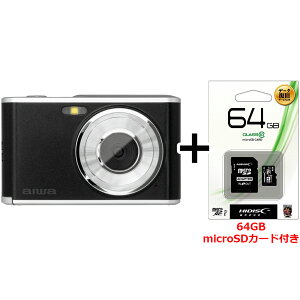 aiwafW^ RpNgfW^J aiwa cam DCB ubN JA4-DCM0001(BK)+microSDJ[h 64GB Zbg