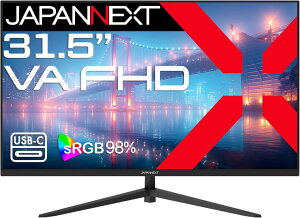 JAPANNEXT WplNXg VApl̗p tHDΉ31.5^tfBXvC Type-C65Wd  2Nۏ JN-V315F2-C6