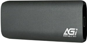 AGI ED198 1TB USB3.2 Gen2 Type-C Portable SSD; 1020/900 MB/s AGI1T0GIMED198