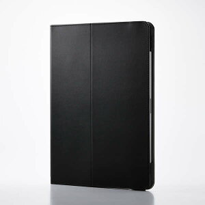 ELECOM エレコム TB-A25XPLF2BK 13インチiPad Air(M2)/iPad 第10世代/フラップケース/衝撃ガード/ベルト付/2アングル/軽量/