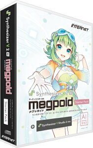 C^[lbg Synthesizer V 2 AI Megpoid Studio Pro X^[^[pbN