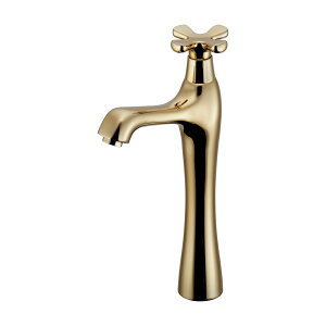 KAKUDAI カクダイ 立水栓 トール アンティークゴールド 716-824-AG