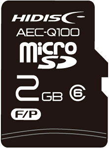 C AEC-Q100Ή HIDISC ԍڗprSLC`bv microSDJ[h 2GB HDAMMSD002GSL