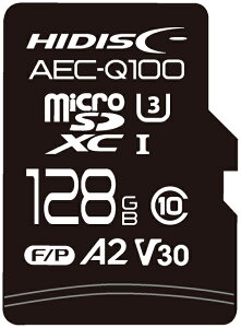 C AEC-Q100Ή HIDISC ԍڗprV30 U3XybN microSDXCJ[h 128GB HDAMMSD128GTL