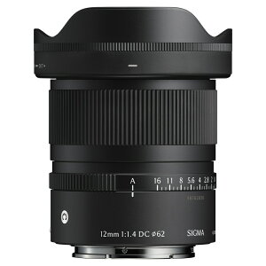 ywOɁA[⍇z SIGMA VO} 12mm F1.4 DC | Contemporary \j[ E }Egp LpPœ_Y Sony E mount ~[Xp@APS-CΉ