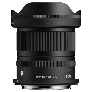 ywOɁA[⍇z SIGMA VO} 12mm F1.4 DC | Contemporary LmRF}Egp LpPœ_Y Canon RF mount ~[Xp@APS-CΉ