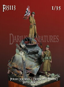 DariusMiniatures 1/35 WWII |[h Ԃj 1939N9 WI}Zbg(2́{x[X)DMF35113