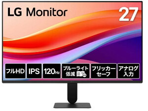 LG Electronics Japan tHDΉ 27^tfBXvC(IPS/A`OA/D-Sub/HDMI/120Hz/3Nۏ) 27U411A-B