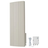 サン電子 WG26B-B-EC 地デジ用UHF平面アンテナ ブースタ内蔵型 26素子 水平偏波用 ベージュ