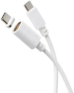 ELECOM GR USB Type-C to USB Type-CP[u/E}Olbg/ő60W/u[J[/1.0m/zCg MPA-CCMA10WH