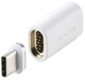 ELECOM GR USB Type-CA_v^/E}Olbg/Xg[g/ő100W/u[J[/zCg MPA-CMAADWH