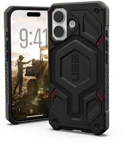 Urban Armor Gear UAG iPhone 17ΉϏՌP[X MONARCH PRO KEVLAR MAGSAFE Pu[ubN UAG-IPH25MB-PMS-KB