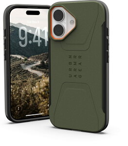 Urban Armor Gear UAG iPhone 17ΉϏՌP[X CIVILIAN MAGSAFE I[u/IW UAG-IPH25MB-CMS-O/O