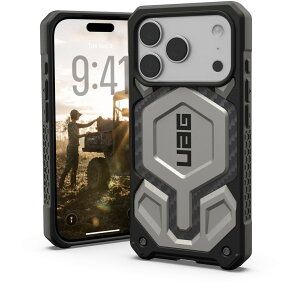 Urban Armor Gear UAG iPhone 17 ProΉϏՌP[X MONARCH PRO MAGSAFE `^ UAG-IPH25MA-PMS-TI