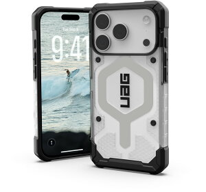 Urban Armor Gear UAG iPhone 17 ProΉϏՌP[X PATHFINDER CLEAR MAGSAFE ACX/Vo[ UAG-IPH25MA-MS-I/S