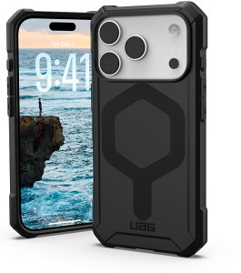 Urban Armor Gear UAG iPhone 17 ProΉϏՌP[X ESSENTIAL ARMOR MAGSAFE ubN UAG-IPH25MA-EMS-BK