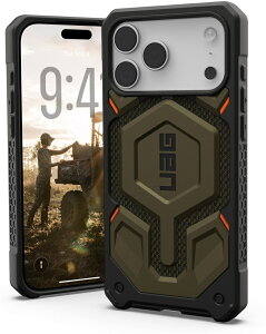 Urban Armor Gear UAG iPhone 17 Pro MaxΉϏՌP[X MONARCH PRO KEVLAR MAGSAFE Pu[ubN UAG-IPH25LA-PMS-KB