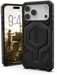 Urban Armor Gear UAG iPhone 17 Pro MaxΉϏՌP[X MONARCH PRO MAGSAFE J[{t@Co[ UAG-IPH25LA-PMS-CF