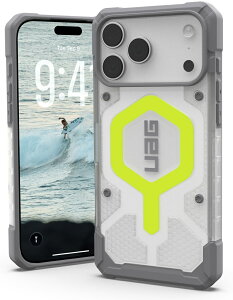 Urban Armor Gear UAG iPhone 17 Pro Max対応耐衝撃ケース PATHFINDER CLEAR MAGSAFE アクティブネオン UAG-IPH25LA-MS-AN