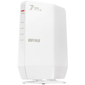BUFFALO obt@[ Wi-Fi 7(11be)ΉfAohWi-Fi[^[ 5764+688Mbps WSR6500BE6P/DWH zCg Piŵ݉iꏤiłΕwjNWbgJ[h ς̂