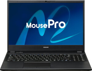 mouse マウスコンピューター 15.6型ノートPC MousePro L5-I5U01BK-B (Core i5/16GB/SSD500GB/DVD/Win11 Pro/Office H&B 2024/3年保証)