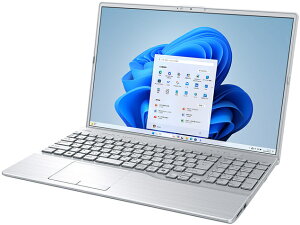 FUJITSU 富士通 16型ノートPC LIFEBOOK AH53/J3 ファインシルバー(Ryzen 7/16GB/512GB/BD/Win11Home/OFHB2024) FMVA53J3S