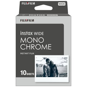 FUJIFILM tWtC CX^gtB instax WIDE mN[ INSTAX MONO CHROME `FLChptB