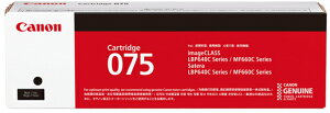 CANON �L���m�� A4�J���[���[�U�[�����@�p�g�i�[�J�[�g���b�W 075 BK (�u���b�N) 6365C003