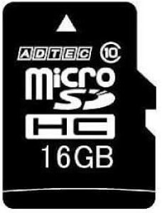 ADTEC AhebN YƗp microSDHCJ[h 16GB Class10 UHS-I U1 eTLC(BiCS5) ADM1U1016GEDEEDES