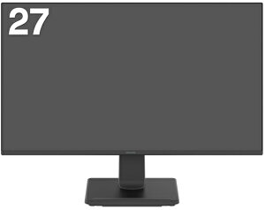 GREEN HOUSE �O���[���n�E�X �t��HD�Ή� 27�^�t���f�B�X�v���C/HDMI D-Sub DisplayPort/�u���b�N/�X�s�[�J�[ GH-LCW27D-BK