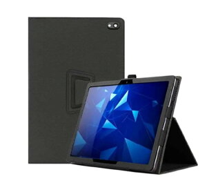 �G���f�B�[�G�X MDS-TCCKCT306BK-V ���Z�� DIGNO Tab2 5G KC-T306�Ή� �蒠�^�P�[�X(�o�����[���f��)�u���b�N