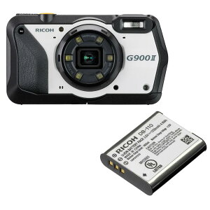 RICOH ���R�[ G900 II �h���E�h�o�E�Ɩ��p�f�W�^���J�����{DB-110�[�d���o�b�e���[�Z�b�g