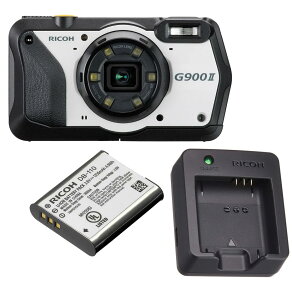 RICOH ���R�[ G900 II �h���E�h�o�E�Ɩ��p�f�W�^���J�����{DB-110�o�b�e���[�{BJ-11�[�d��Z�b�g