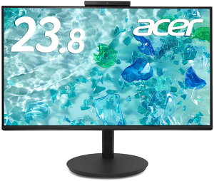 Acer �G�C�T�[ �t��HD�Ή� 23.8�^�t���f�B�X�v���C AlphaLine (�u���b�N/�X�s�[�J�[/IPS/Web�J������) CB242YD6bmiprcx