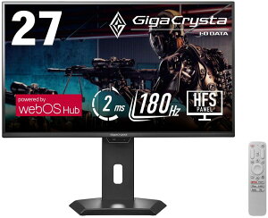 I�EO DATA �A�C�E�I�[�E�f�[�^ WQHD�Ή� 27�^�Q�[�~���O�t���f�B�X�v���C/�u���b�N/�X�s�[�J�[/���P�_�ۏ� LCD-GDQ271JAWOS �P�i�w���̂݉i���ꏤ�i�ł���Ε����w���j �N���W�b�g�J�[�h���� 