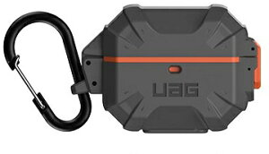 Urban Armor Gear UAG PATHFINDER Apple AirPods ��3����p�P�[�X �V���o�[/�I�����W UAG-AP3PF-SV/OR