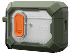 Urban Armor Gear UAG AirPods Pro(��3����)�p PLASMA�P�[�X �I���[�u UAG-APPRO3-T-OL