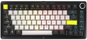 CORSAIR �R���Z�A MAKR 75% ����L�[�{�[�h�L�b�g PBT USB �A���~ �É��t�H�[��8�w �u���b�N CHR-91CEG1X-NA