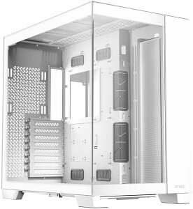 Antec �A���e�b�N �O�ʁA���ʋ����K���X�p�l������ ��p�^�t���^���[PC�P�[�X �z���C�g Constellation C8 White