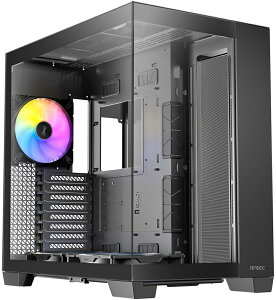 Antec �A���e�b�N �O�ʁA���ʋ����K���X�p�l������ ��p�^�t���^���[PC�P�[�X �u���b�N Constellation C8 ARGB