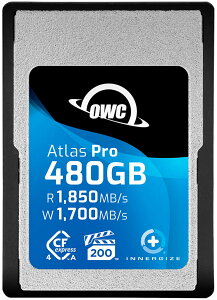 OWC Atlas Pro CFexepress�J�[�h Type-A 480GB OWCCFXA4P00480