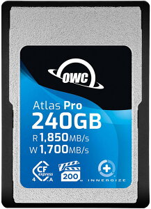OWC Atlas Pro CFexepress�J�[�h Type-A 240GB OWCCFXA4P00240