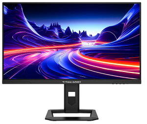 Titan Army �^�C�^���A�[�~�[ 27�^4K UHD �ő�1400nits HDR�Ή��Q�[�~���O���j�^�[ �u���b�N P275MV MAX