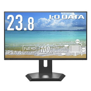 I�EO DATA �A�C�E�I�[�E�f�[�^ �t��HD�Ή� 23.8�^���C�h�t���f�B�X�v���C/HDMI�ADP�AUSB-C�ARJ-45/�u���b�N/�X�s�[�J�[ LCD-C243SMB-FX