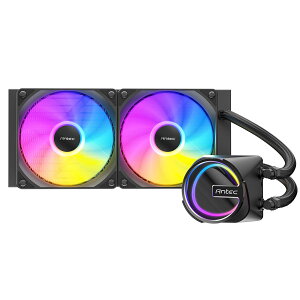 Antec �A���e�b�N ARGB LED�t�@�����ڐ����̌^���j�b�g �u���b�N Skeleton 240 ARGB