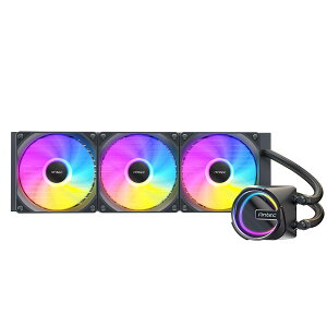 Antec �A���e�b�N ARGB LED�t�@�����ڐ����̌^���j�b�g �u���b�N Skeleton 360 ARGB
