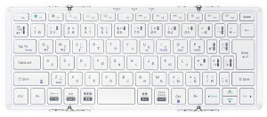 MOBO ���{��z�� �܂��ݎ� Bluetooth�L�[�{�[�h MOBO Keyboard 2 �V���o�[�E�z���C�g AM-K2TF83J/SLW