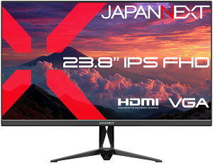 JAPANNEXT �W���p���l�N�X�g �t��HD�Ή� 23.8�^�t���f�B�X�v���C/HDMI�AVGA/�u���b�N/�X�s�[�J�[/2�N�ۏ� JN-IPS238F3